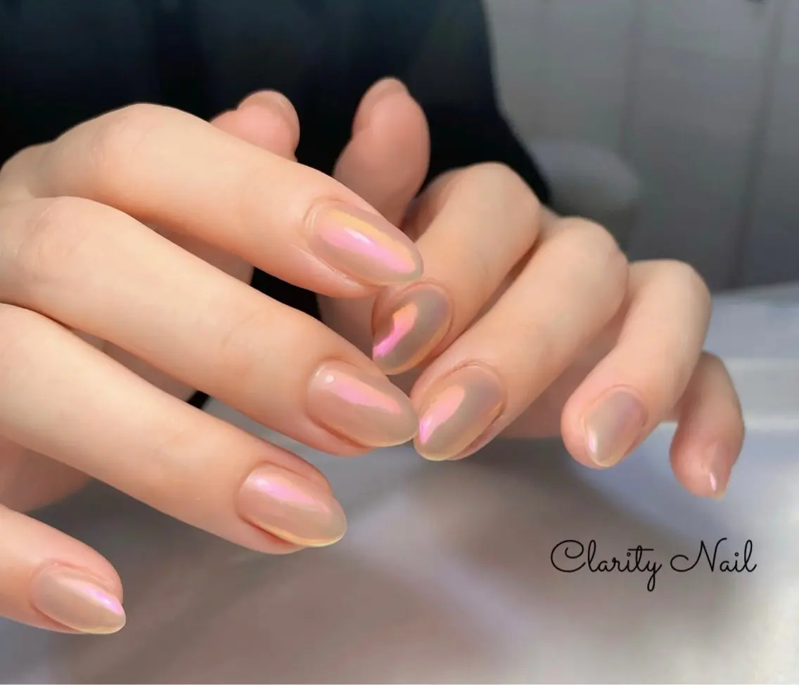 ネイル ワンカラーネイル ハンドネイル Clarity Nailのネイルデザイン