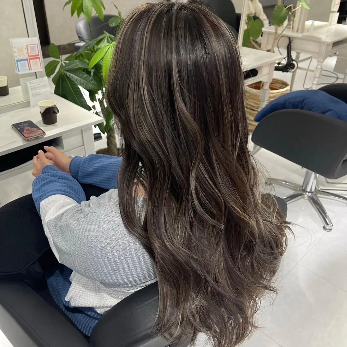 ロング カラー ヘアアレンジ 穐山 翔【店長】 髪質改善/ハイライトのヘアスタイル