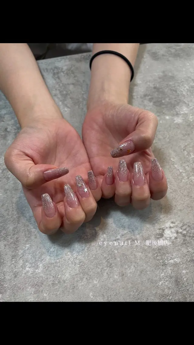 1カラー&ストーンアート2本コース💫の写真