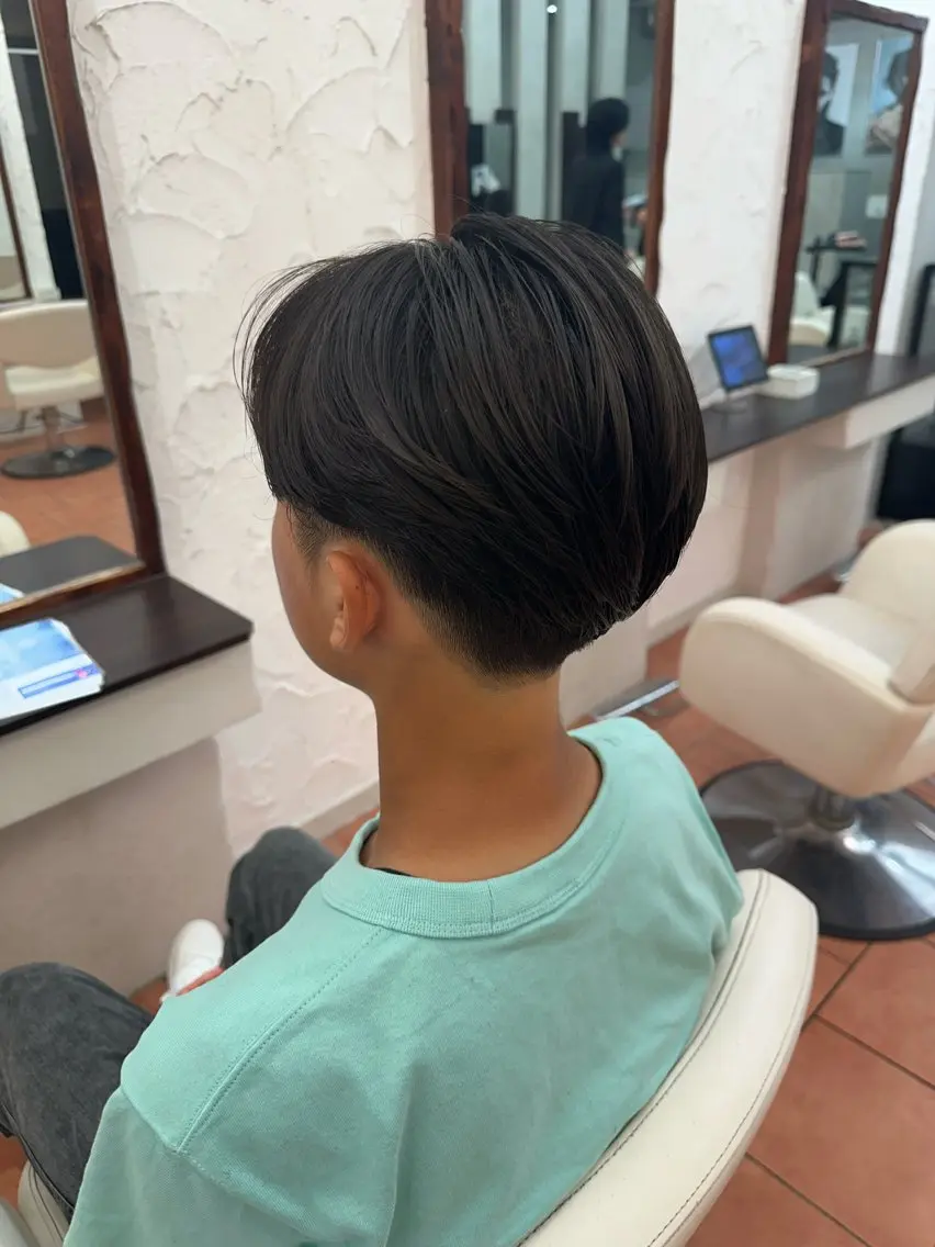 ショート メンズ M.SLASH松本 涼大朗のヘアスタイル