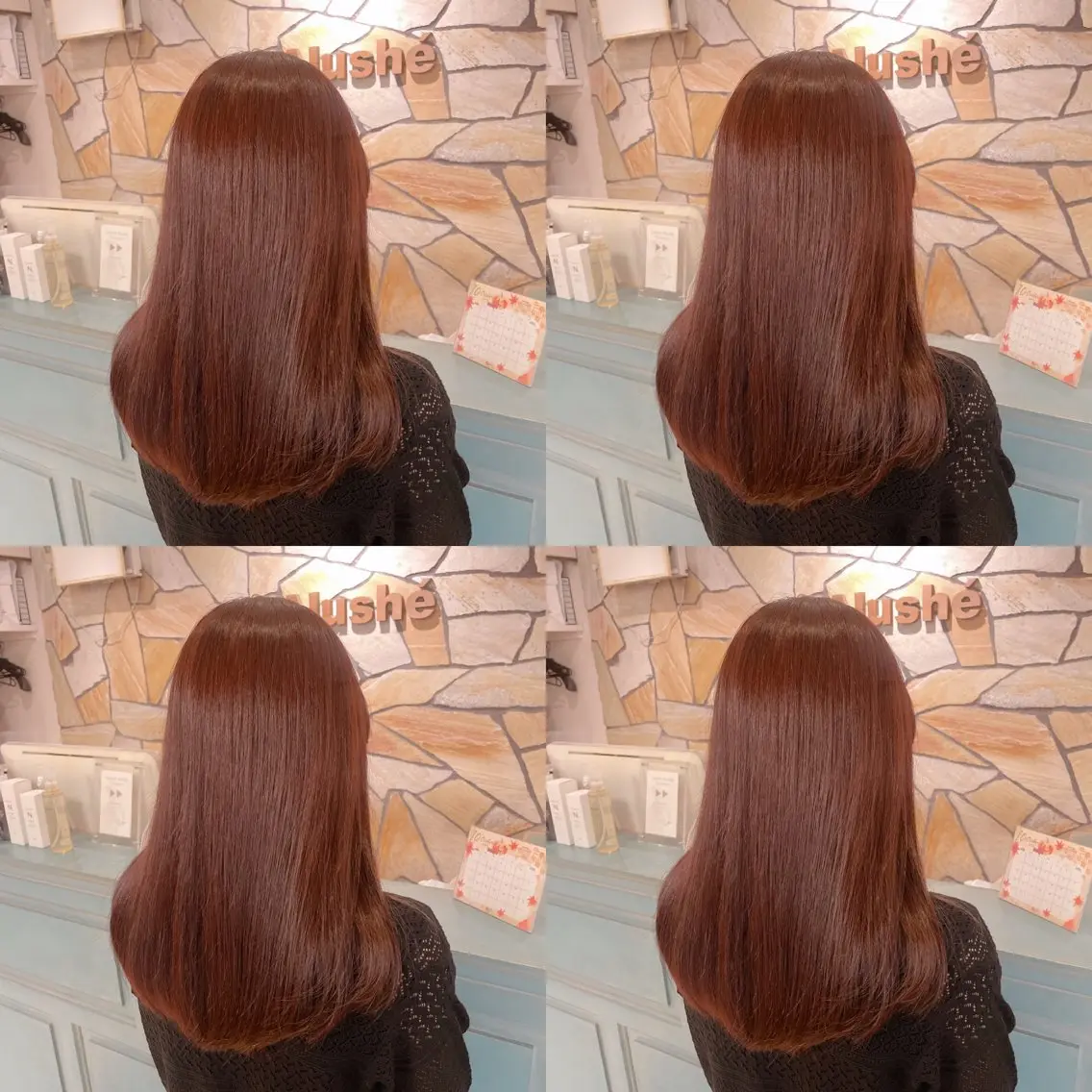 セミロング カラー カット ヘアカラー Minami. 🩵 再現性特化ヘアのヘアスタイル
