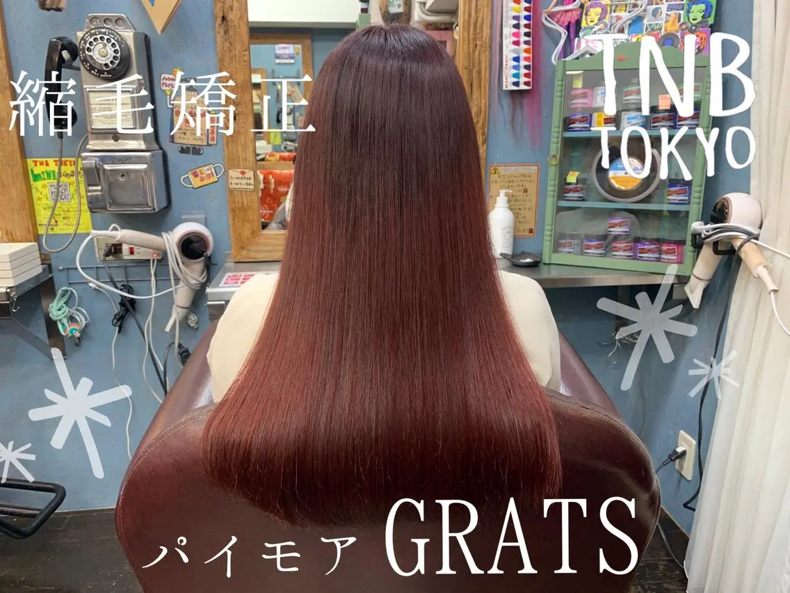 セミロング 縮毛矯正 トリートメント カラーモデル募集ෆ SAEのヘアスタイル