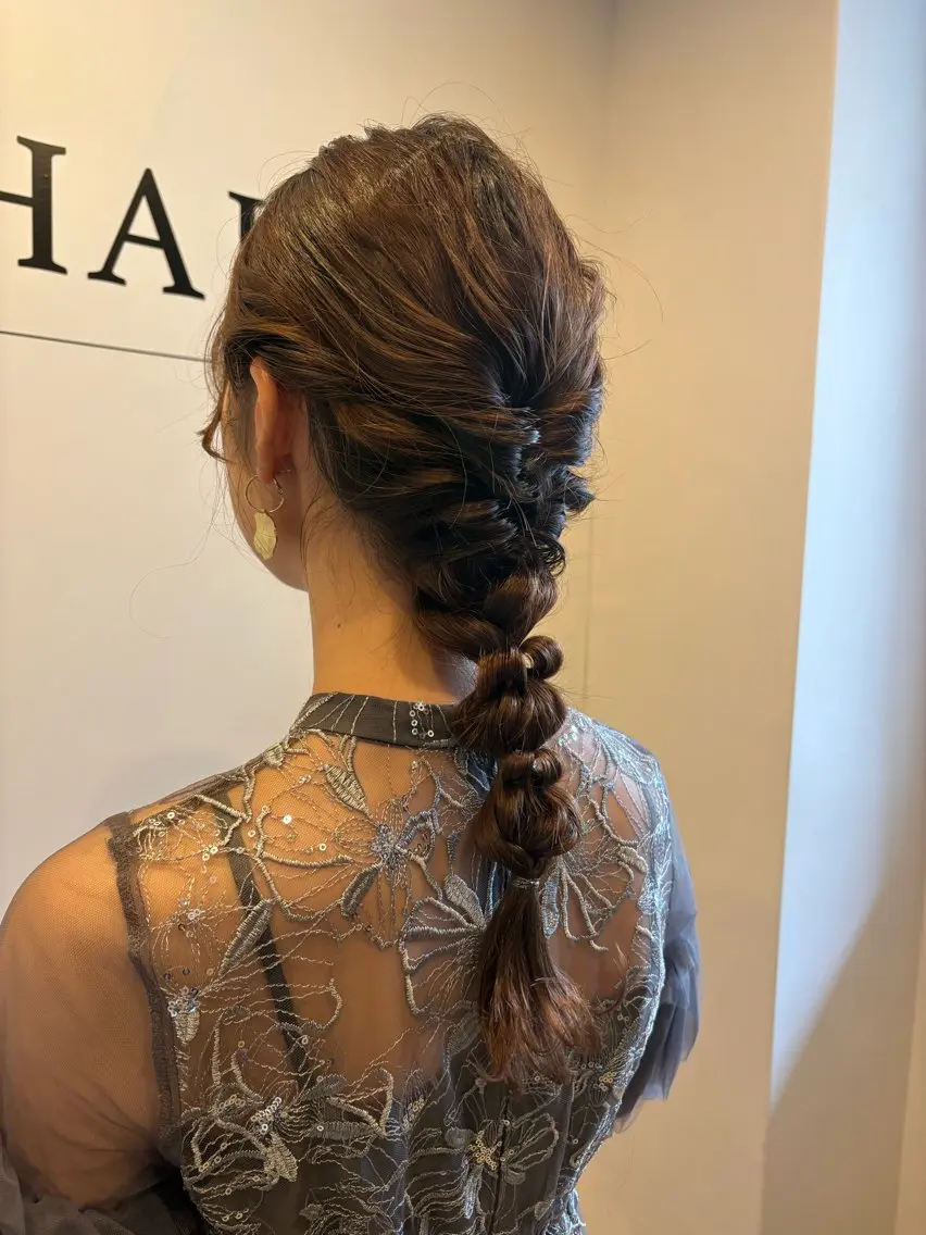 ヘアアレンジ 秋澤 楓のヘアスタイル
