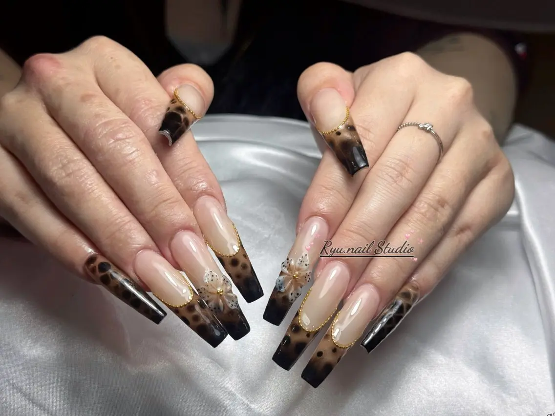 ネイル 韓国ネイル ワンホンネイル ハンドネイル Ryu Nail YukiChanのネイルデザイン