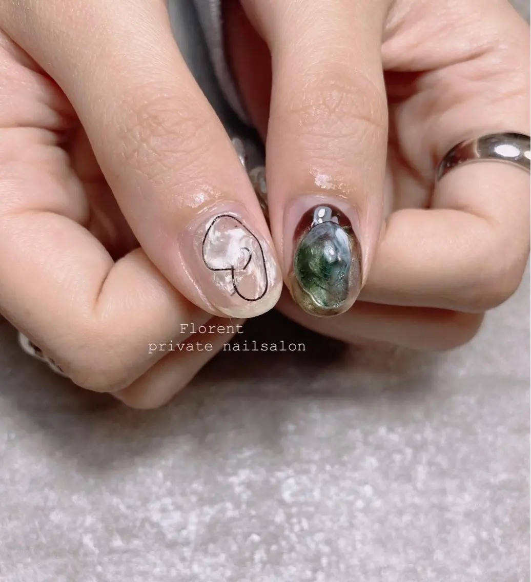 ネイル ハンドネイル florent nailのネイルデザイン