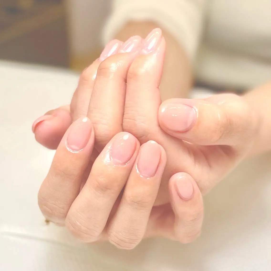 ネイル MAXKELLY正池 白フレンチ募集🕊️のネイルデザイン