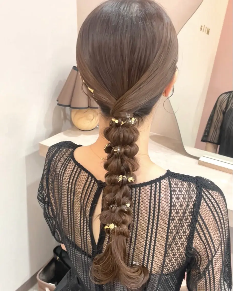 ロング エクステ&ヘアセット Milaのヘアスタイル