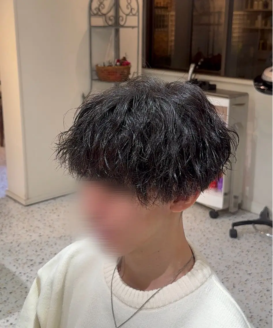 メンズ メンズパーマ メンズツイストパーマ ツイストパーマ みさき【メンズ モデル様募集中⭐️】のヘアスタイル