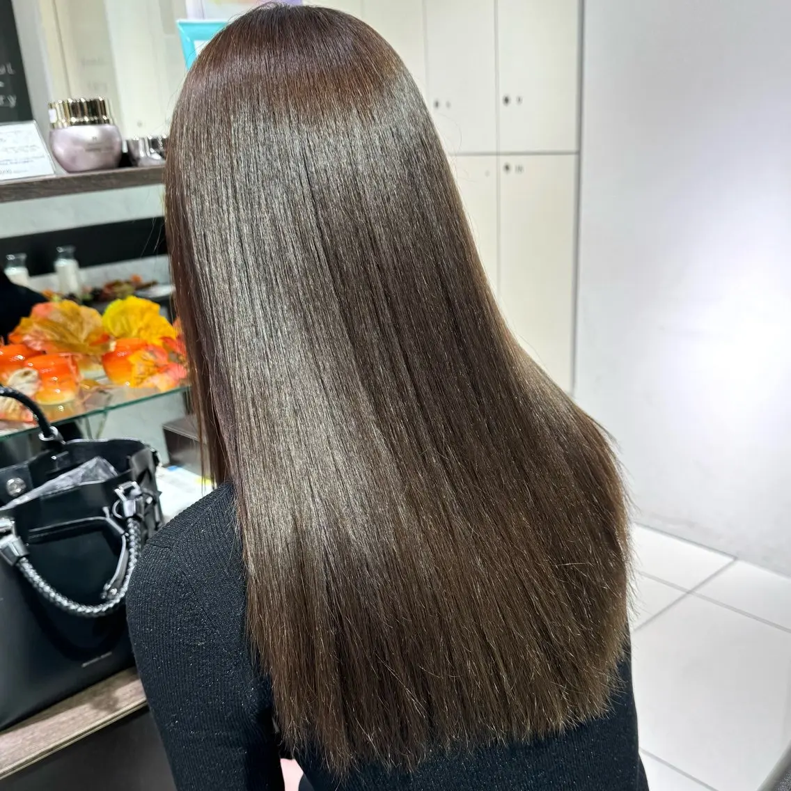 ロング カラー ヘアアレンジ ヘアカラー ブリーチなしカラー /新百合ヶ丘/安形翔のヘアスタイル