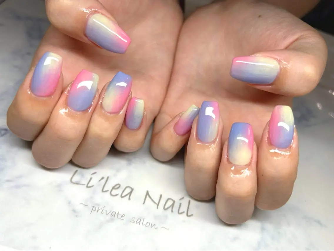ネイル ハンドネイル Li'leaNail AINAのネイルデザイン