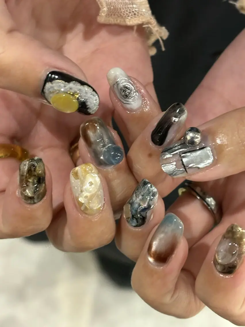 ネイル rina🎀 プライベートサロンのネイルデザイン