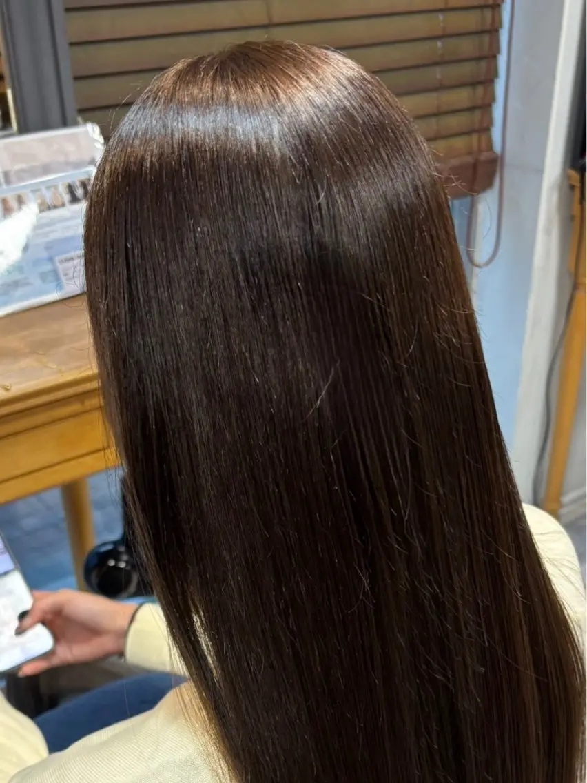 ロング カラー ブラウンカラー ヘアカラー 艶カラー✨ RYUNOSUKEのヘアスタイル