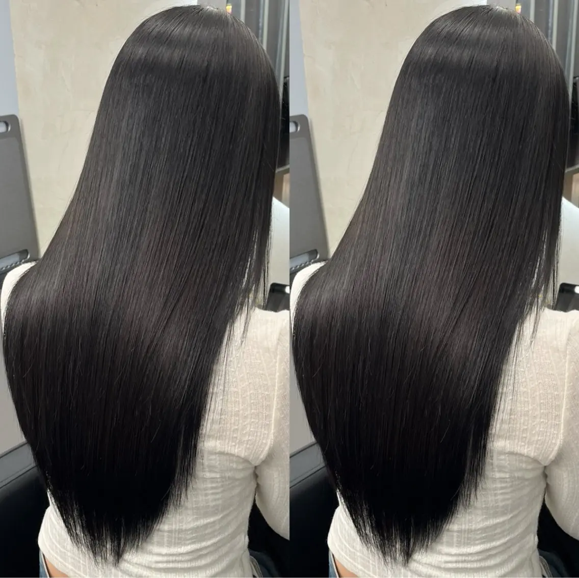 ロング カラー カット ヘアカラー 縮毛矯正 トリートメント レイヤー/髪質改善 /艶カラー/SAKIのヘアスタイル
