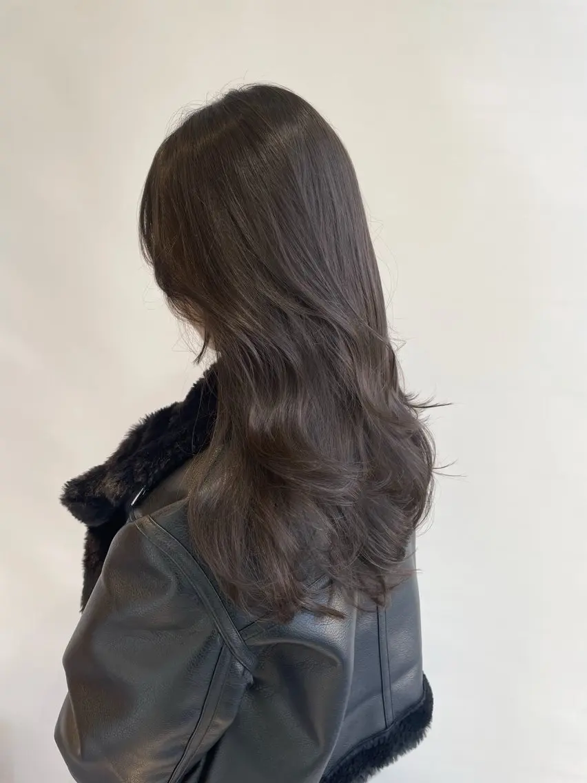 セミロング ヘアカラー トリートメント ♡大人カワイイ hair♡徳井はやとのヘアスタイル