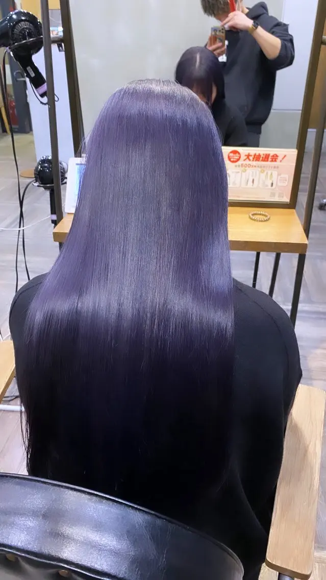 ✨カット+アディクシーカラー+ブリーチ+ベースTr✨の写真