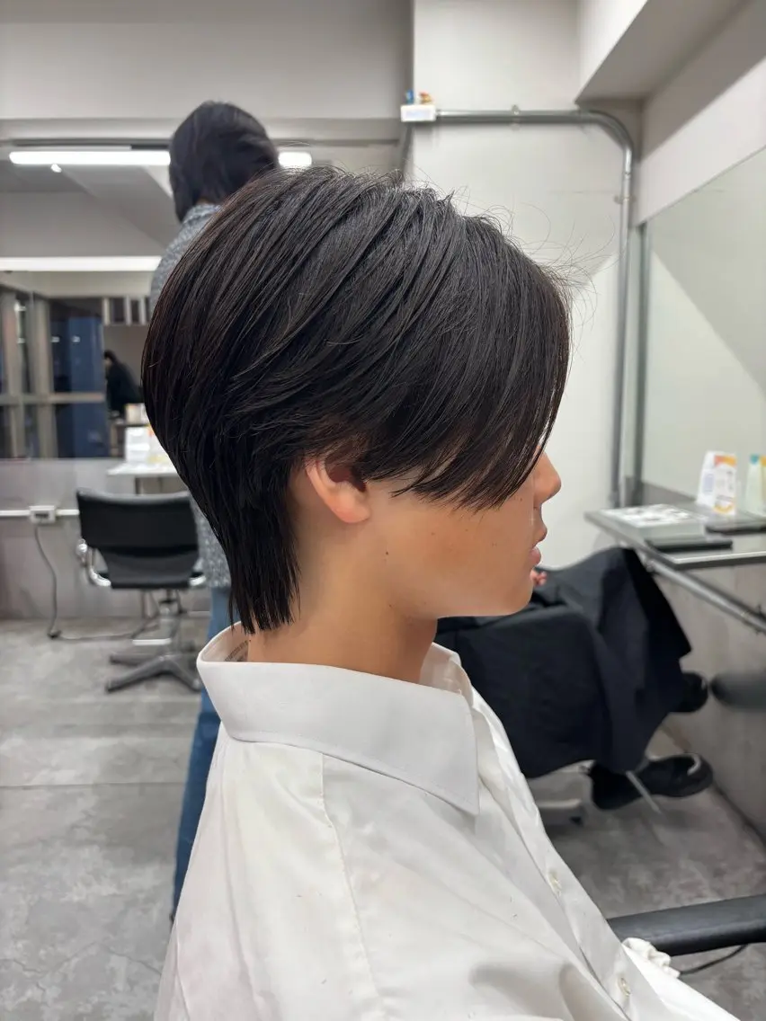 パーマ メンズ カット パーマ メンズ特化✨️ 韓国風パーマ🔥一八のヘアスタイル