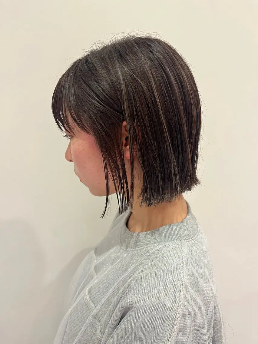 ショート カラー ramphy 柴原 夢奈のヘアスタイル