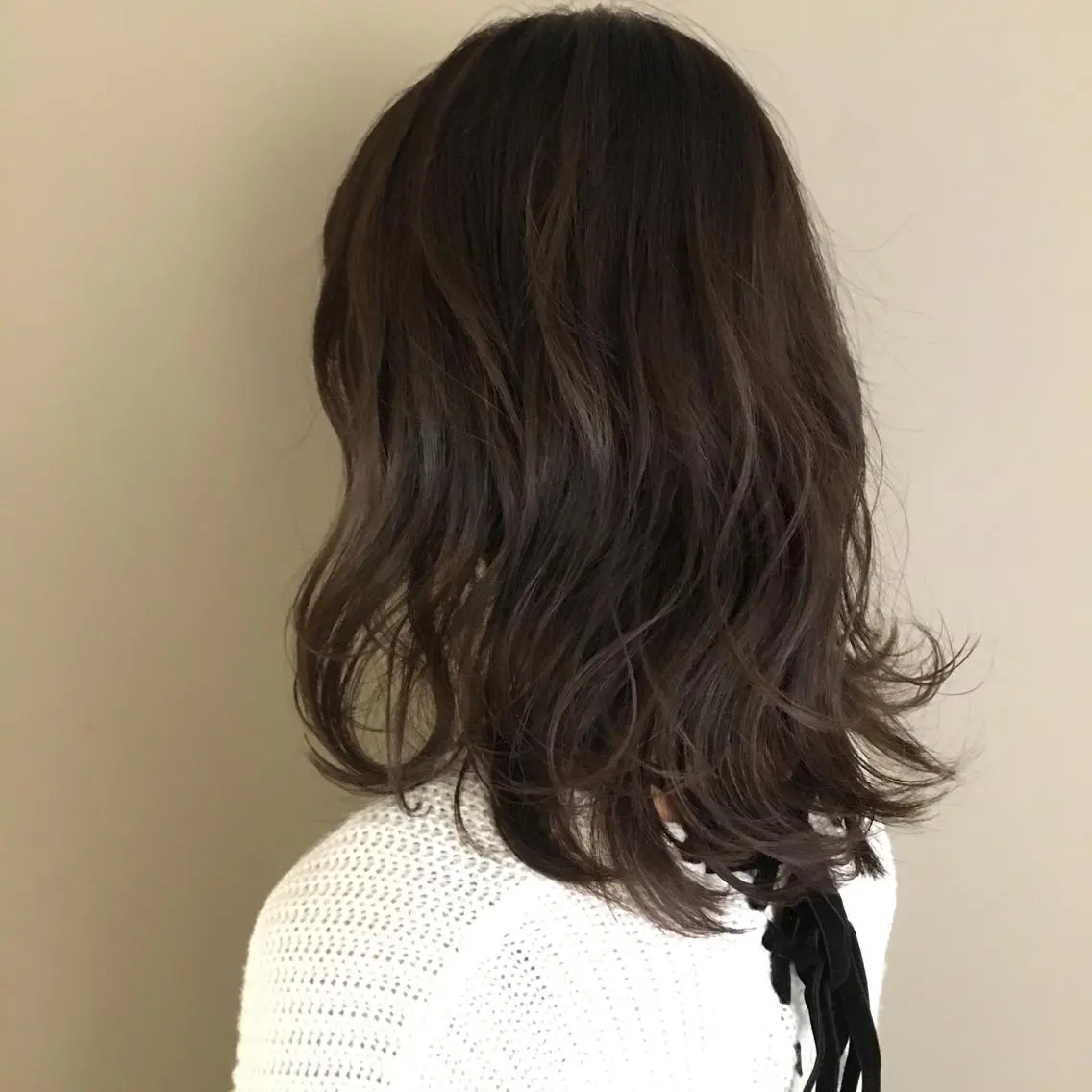 ミディアム カラー レイヤーカット BLend 渋谷のヘアスタイル