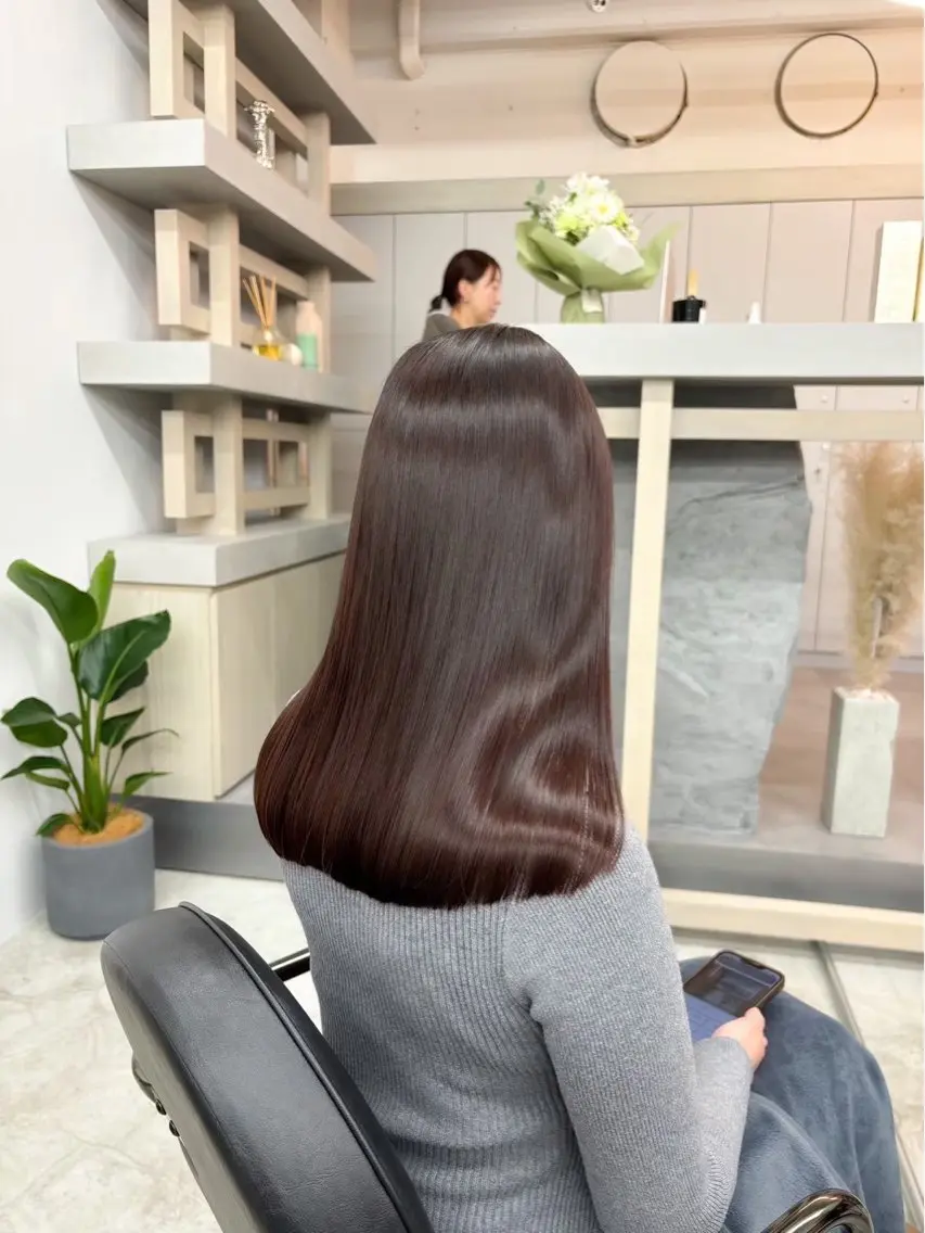 ミディアム ヘアカラー トリートメント marina 🧸ིྀのヘアスタイル