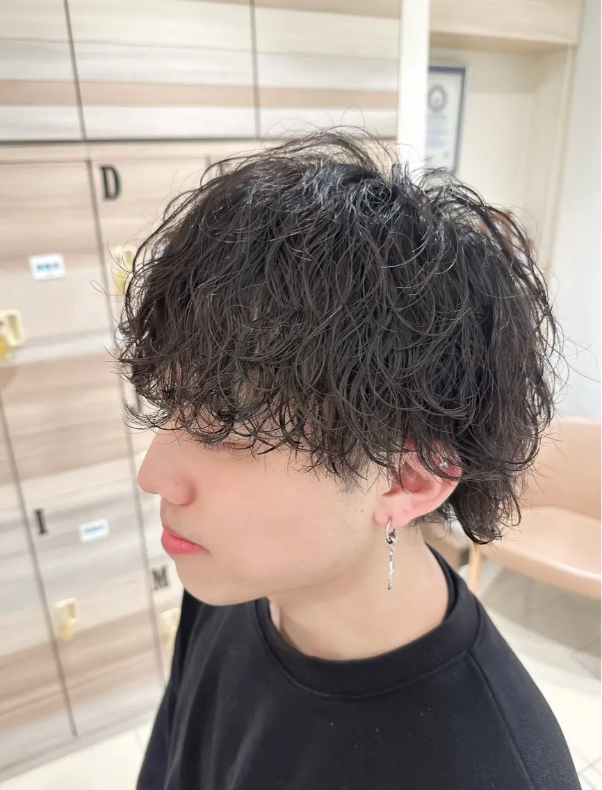 パーマ モデル様募集中 🤍𐙚アンジュのヘアスタイル