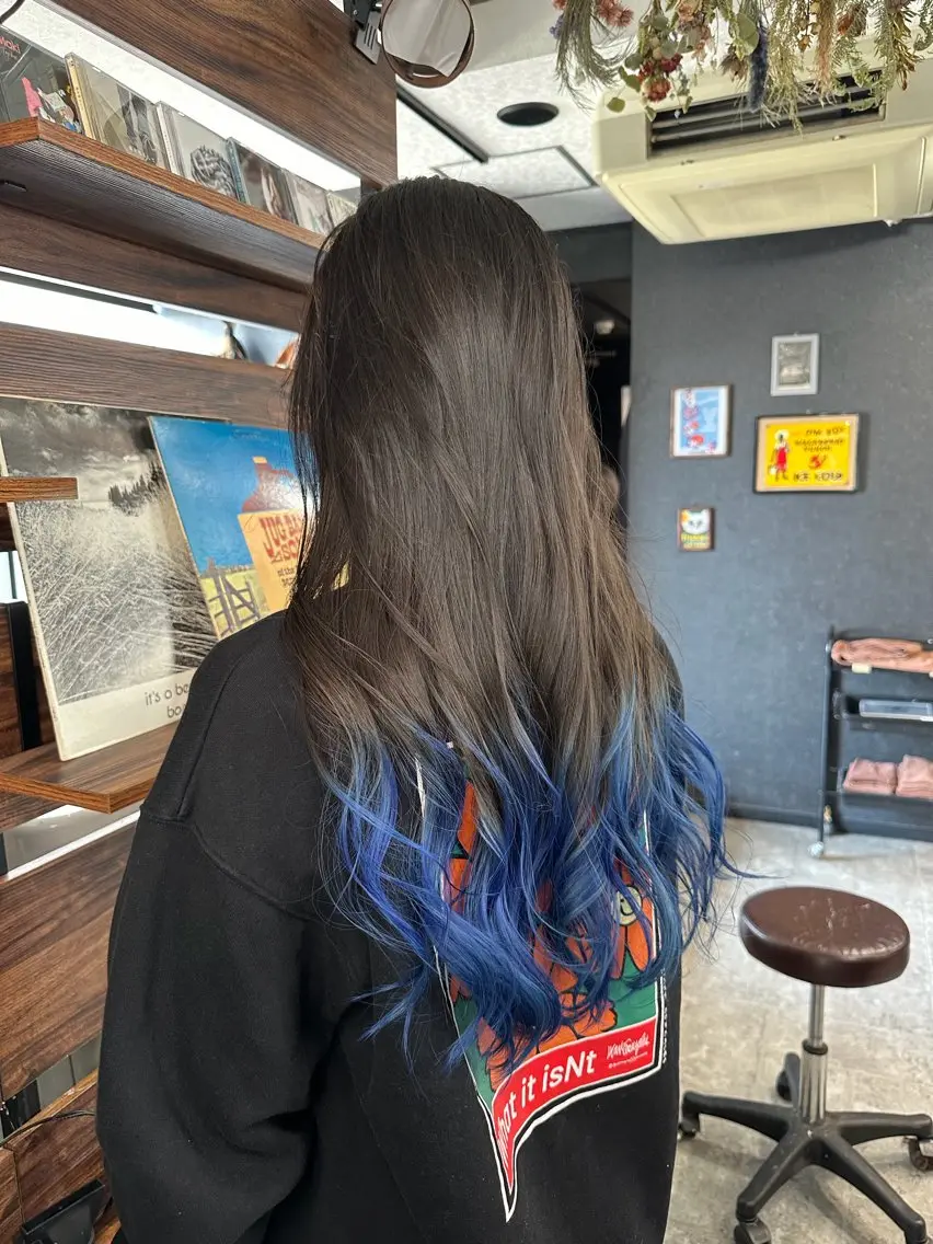 【🧊営業時間外のみ🧊】グラデーションカラー+トリートメントの写真