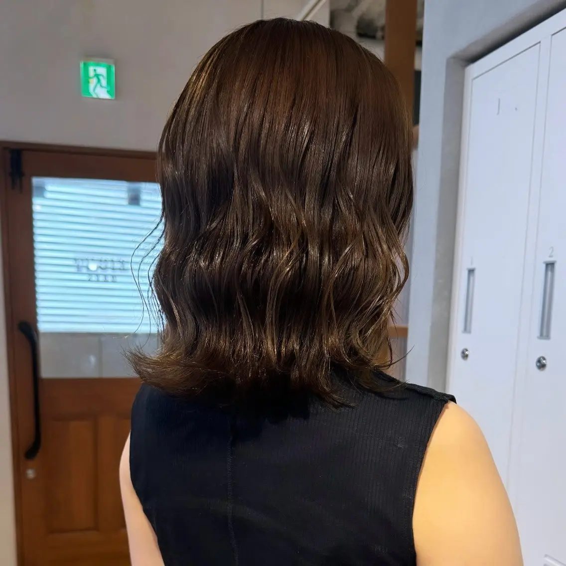 ミディアム カラー カット ヘアカラー トリートメント 優梨💞 /透明感カラーのヘアスタイル