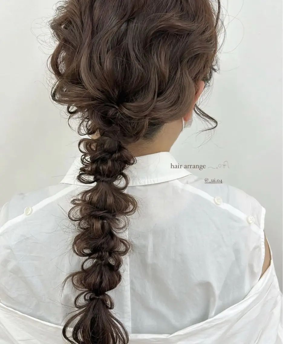 ヘアアレンジ Yuui🩰アレンジ /髪質改善カラーのヘアスタイル