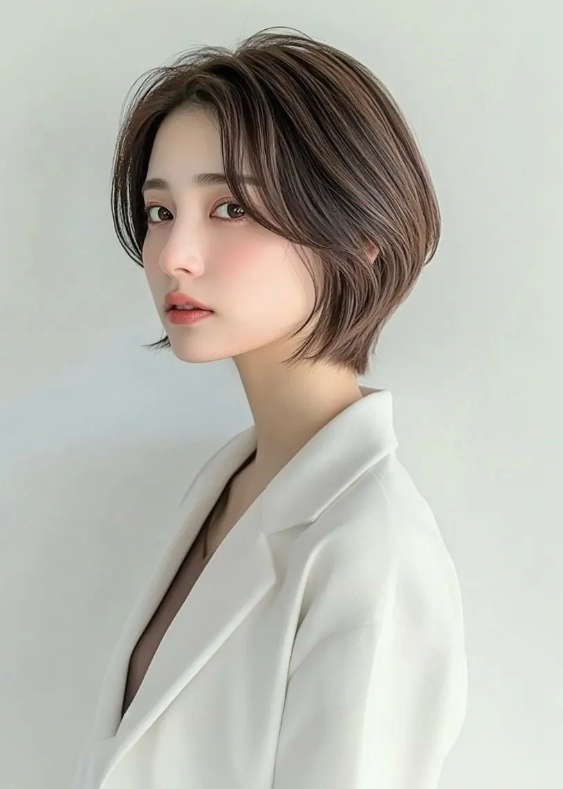 ショート 🫧似合わせショート ゴヤ🫧のヘアスタイル