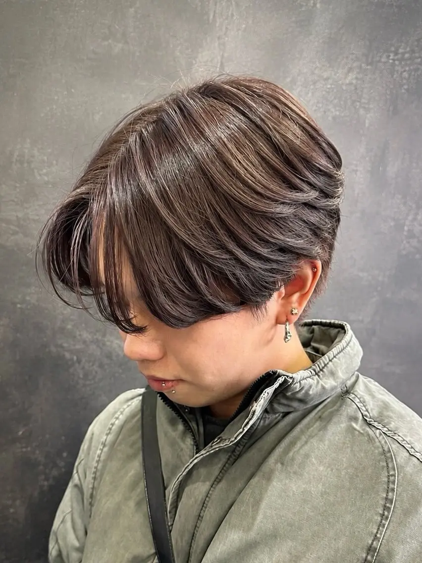 パーマ メンズ カット パーマ メンズカット/ レイヤー🎀おぐりンのヘアスタイル