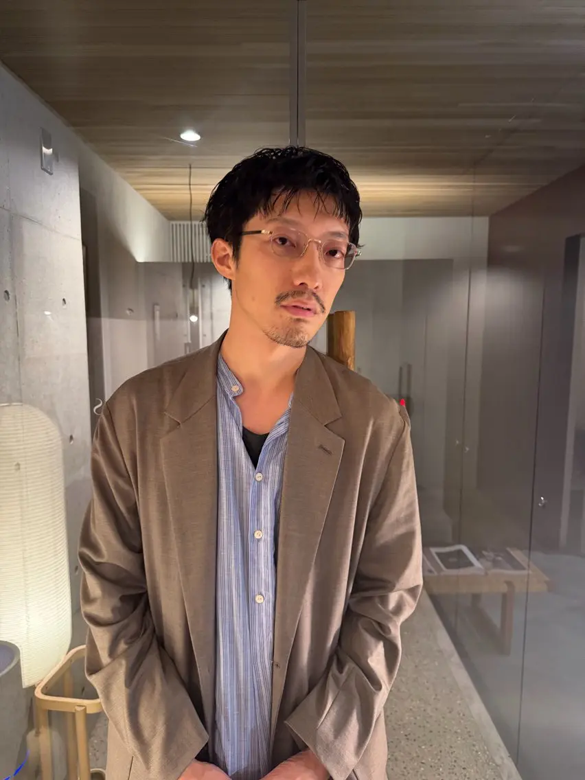 カラー パーマ メンズ ヘアカラー 清水 太晴のヘアスタイル