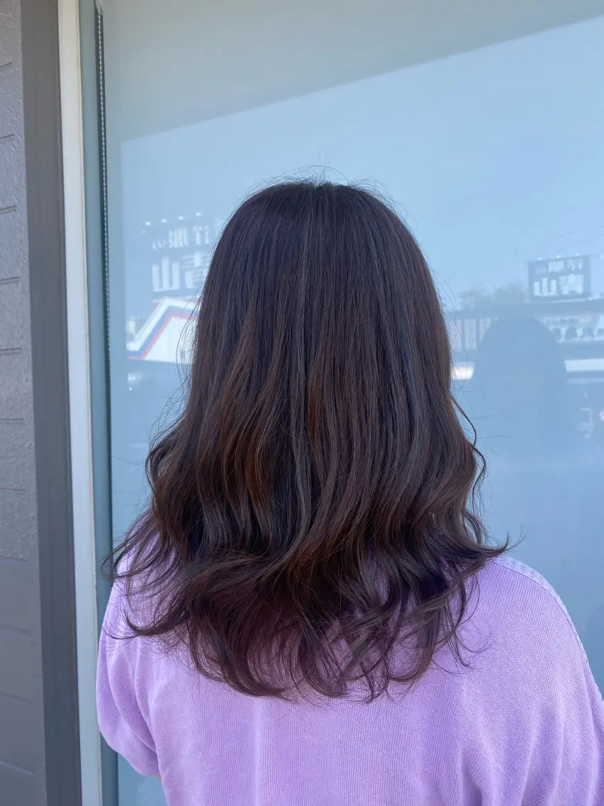カラー ハイライトカラー . SHIZUKAのヘアスタイル
