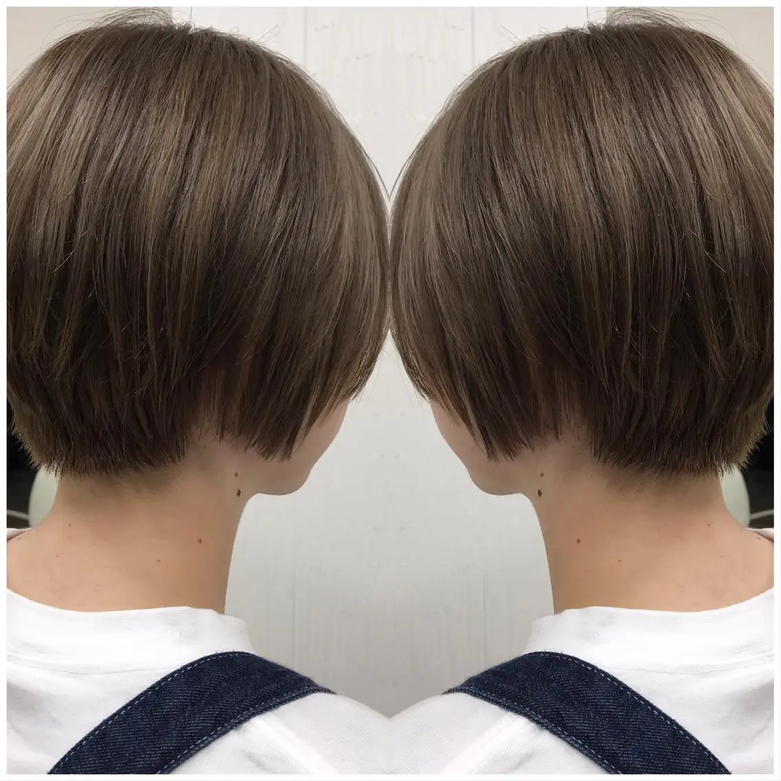 ショート カラー ヘアカラー トリートメント ハタケヤマヨシキ ／BOOTHのヘアスタイル