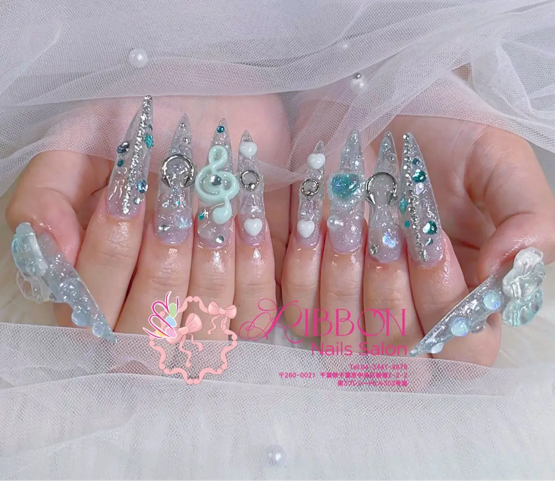 ネイル ハンドネイル Ribbonnail salonのネイルデザイン