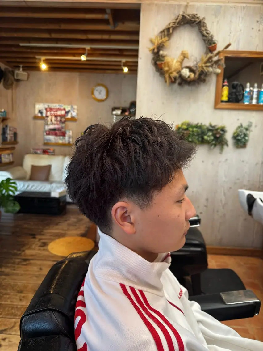 メンズ カット ヘアセット MY FIRST大山 一輔のヘアスタイル