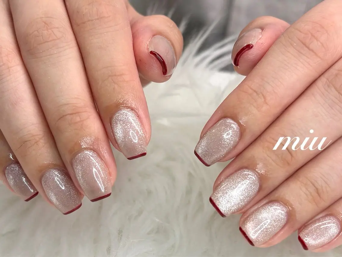 ネイル ハンドネイル miunail🍒 mioのネイルデザイン