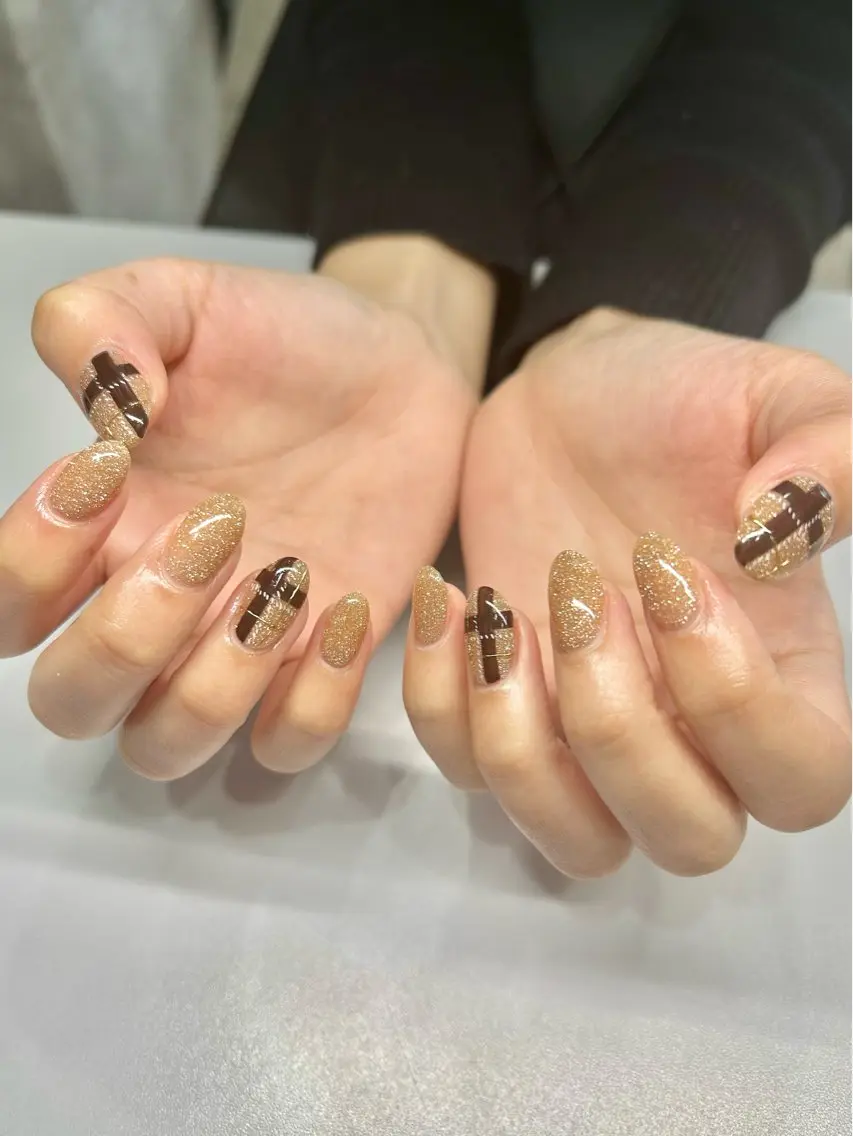 ミディアム ハンドネイル welina Miyukiのネイルデザイン
