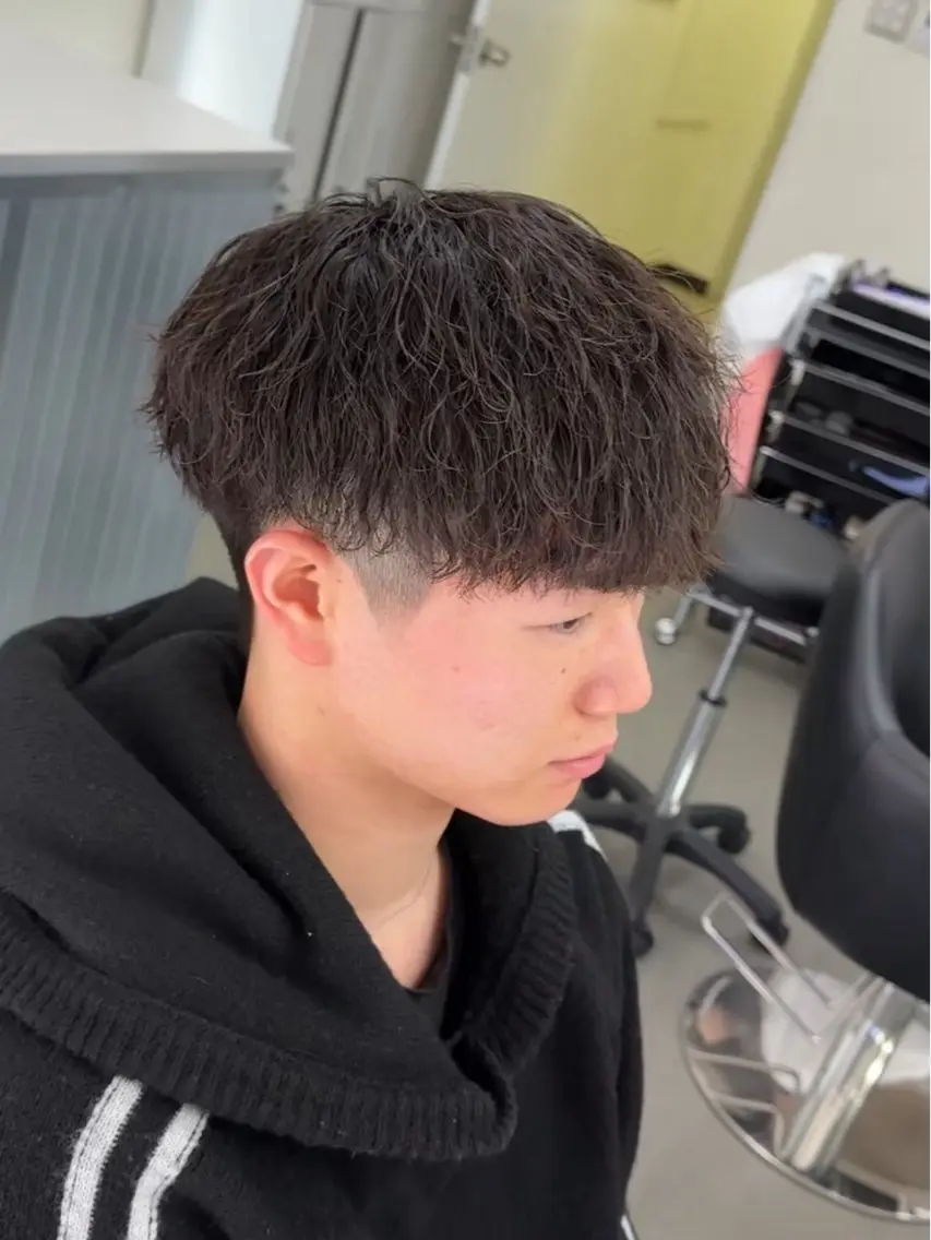【営業後モデル❕ツイストスパイラルパーマ🌀】当日予約ok🌟カット＋パーマ＋ケアトリートメントの写真