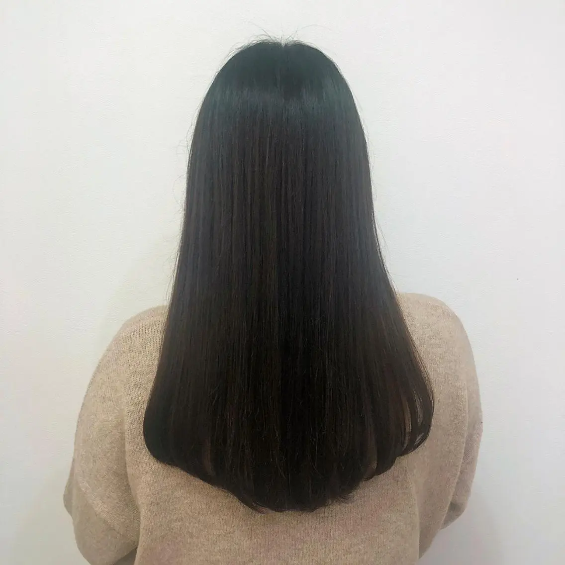 ロング カラー 酸性縮毛矯正🧴韓国 レイヤー/髪質改善のヘアスタイル