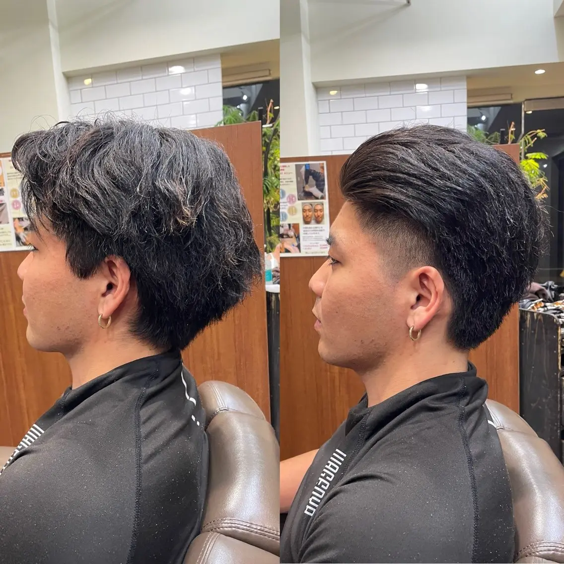 ショート メンズ 💈トレサンパ 💈金山駅✂︎愛実のヘアスタイル