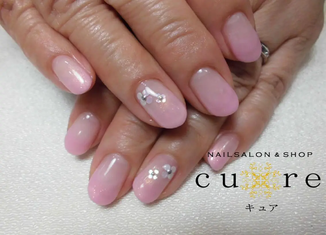 ミディアム ネイル ネイルサロン Cureのネイルデザイン