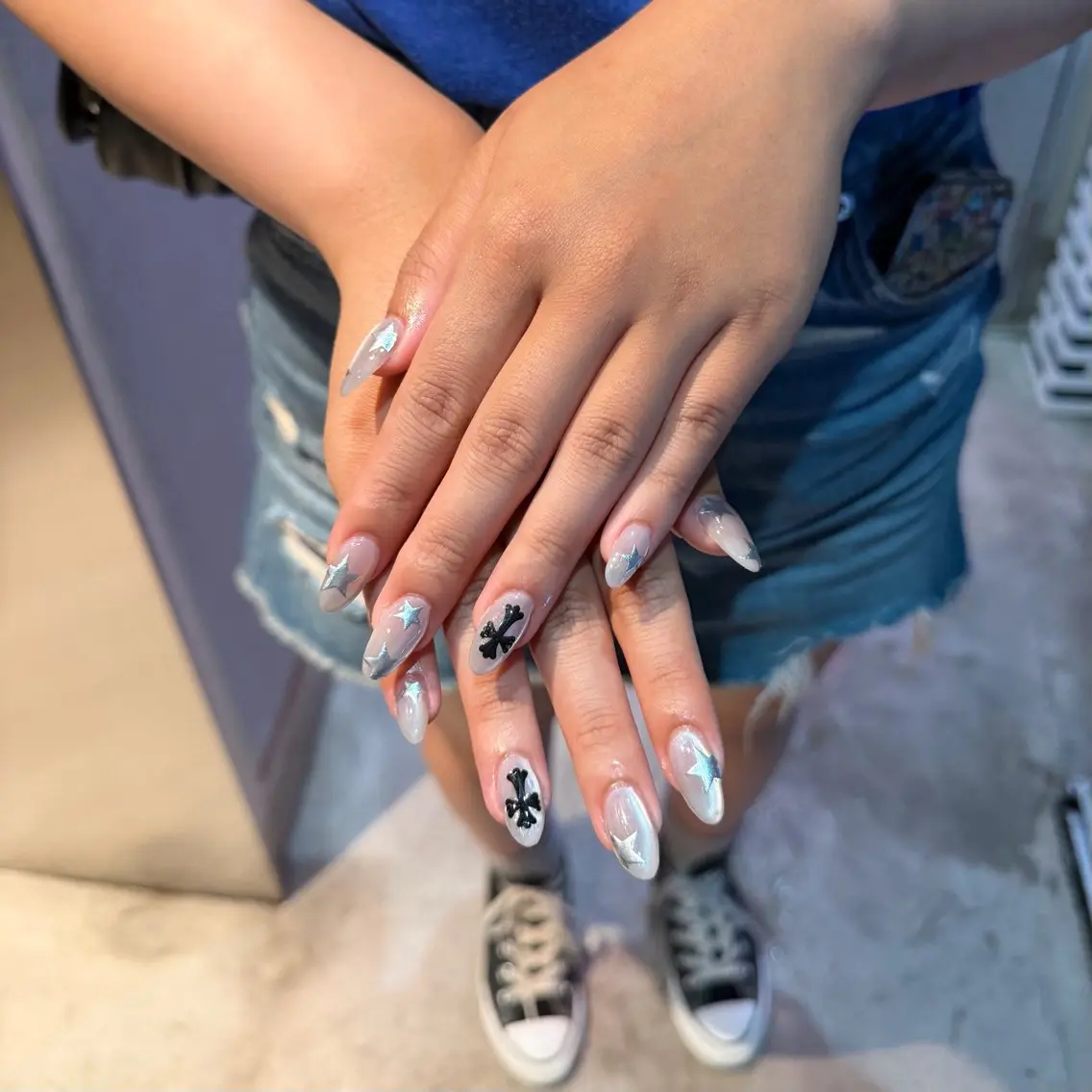 ネイル ☘️WOLTOKYO 池袋☘️momohaのネイルデザイン