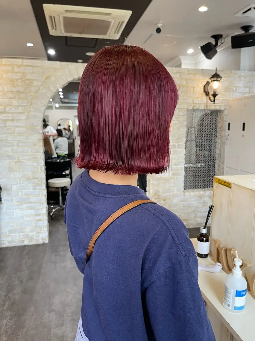 ショート カット トリートメント ヘッドスパ カラー🫧アレンジ 🎀REIMIのヘアスタイル
