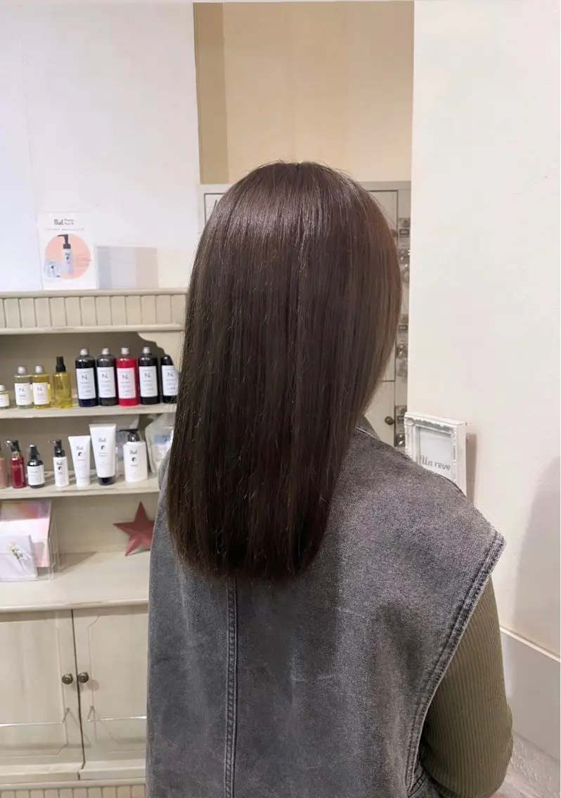 カラー 🤍 山田美月🌙のヘアスタイル