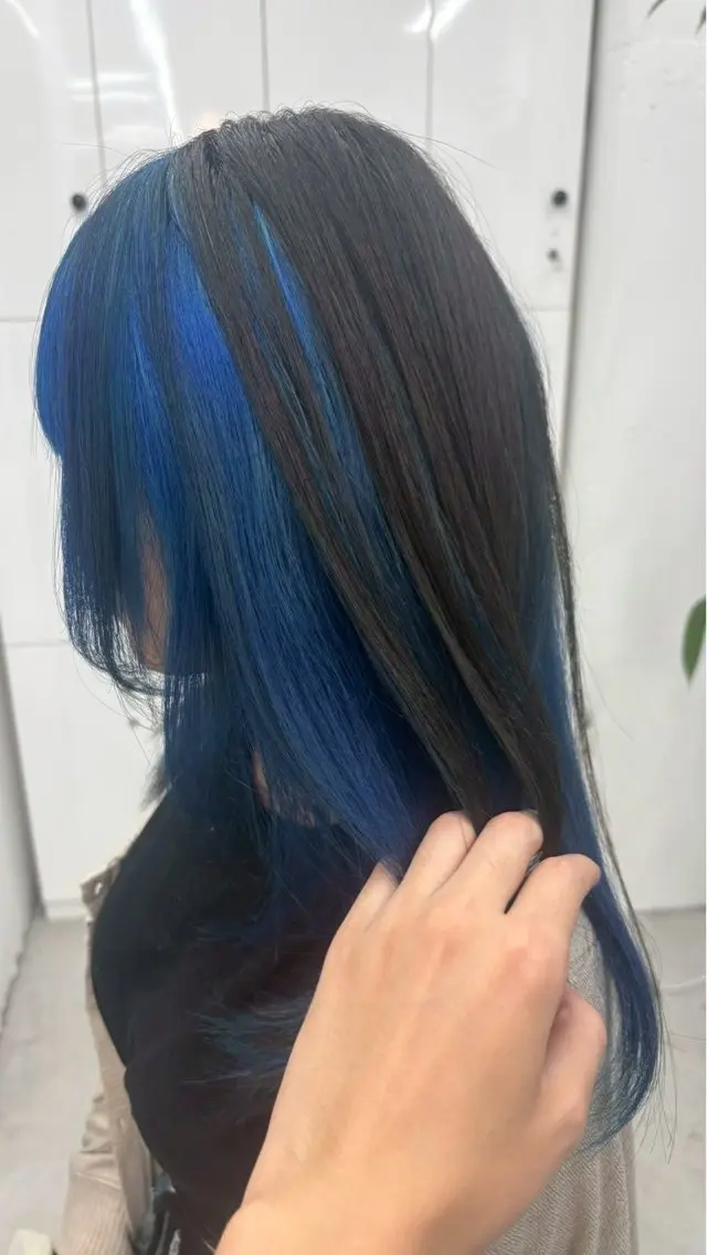 【ミニモ限定】ブリーチなしインナーカラー+トリートメントの写真