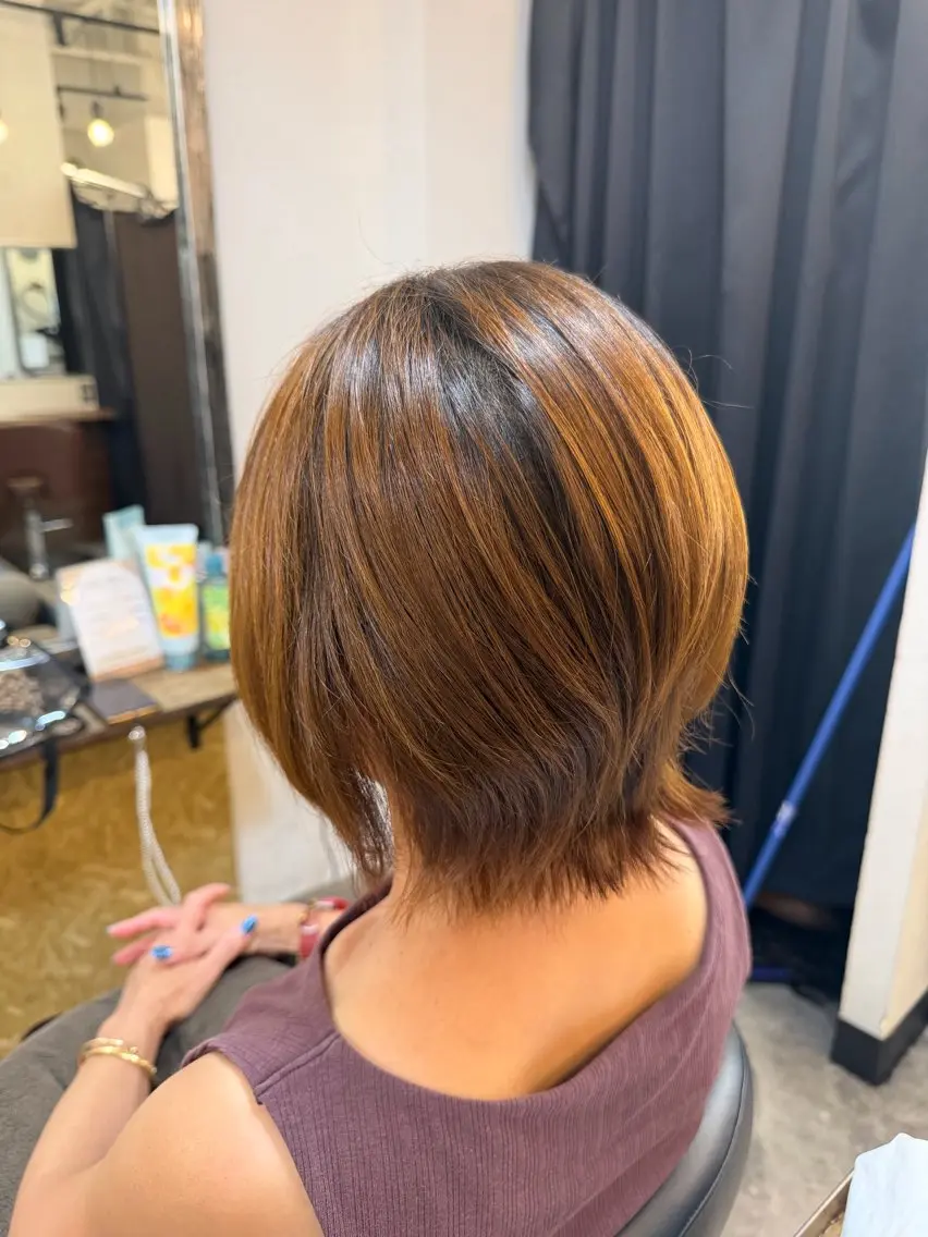 ショート miu ❤︎レディー スモデル募集🌙のヘアスタイル