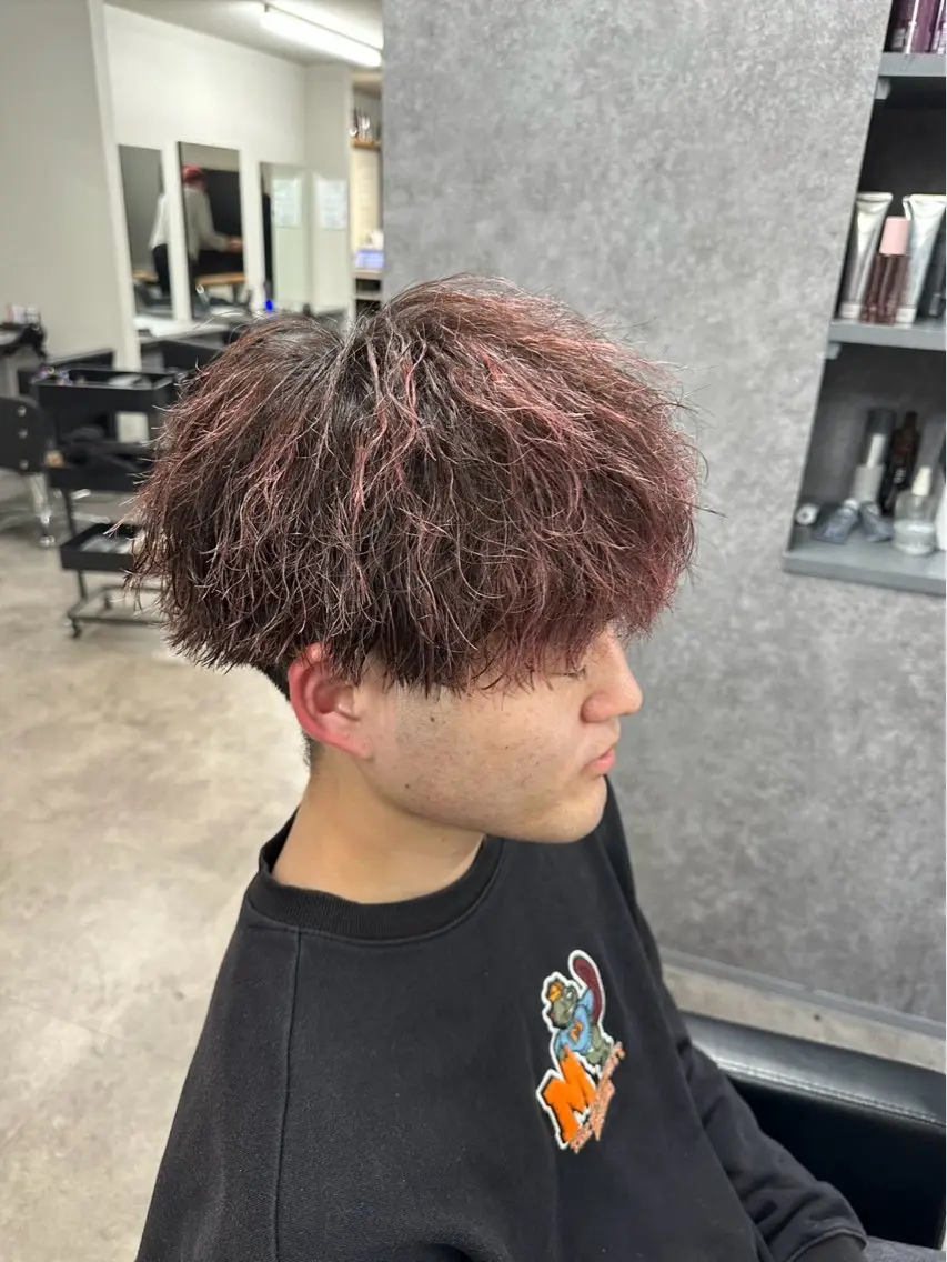 メンズ 【縮毛矯正】 璃音のヘアスタイル