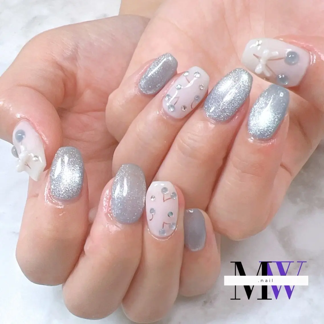 ネイル ハンドネイル MW .nailのネイルデザイン