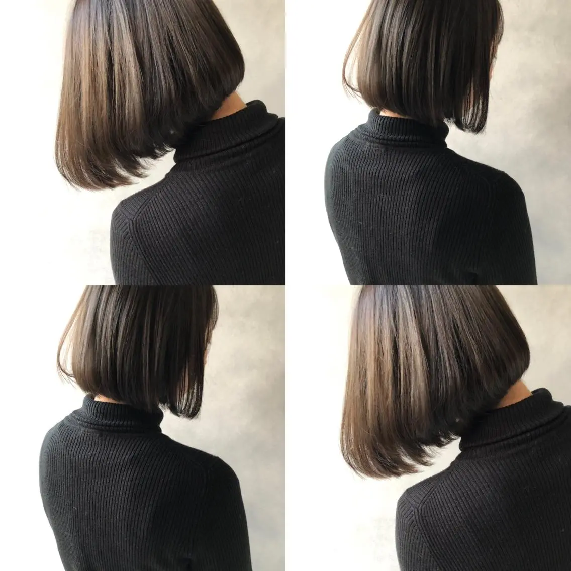 ミディアム ハイライト 小澤大輔 YOLO hairのヘアスタイル