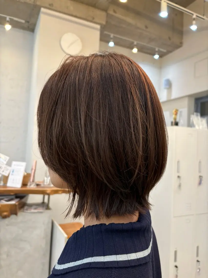 ショート 大木 華のヘアスタイル
