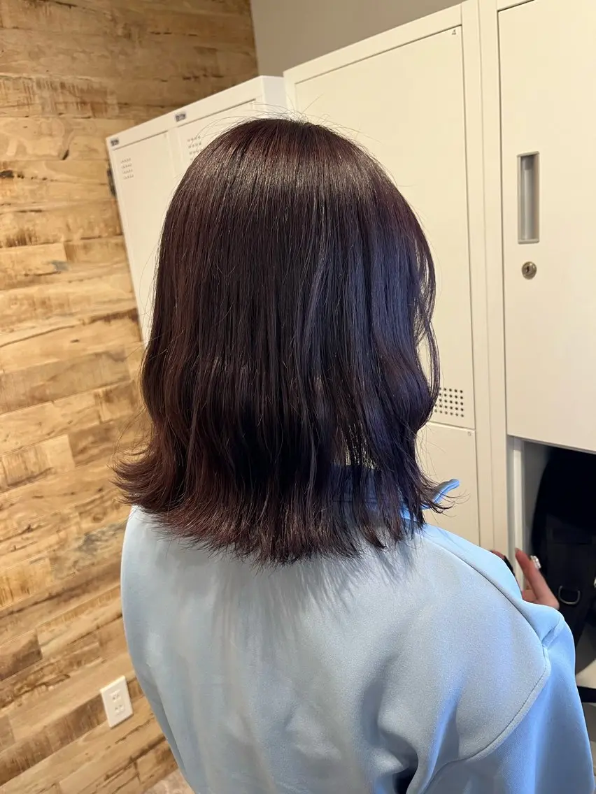 ミディアム カラー カット ヘアカラー 縮毛矯正 トリートメント mio/⭐︎ ブリーチ指名No.1のヘアスタイル